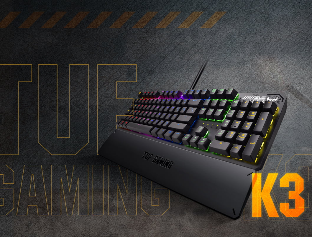 TUF Gaming K3 keyboard