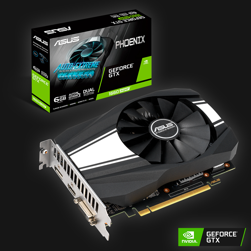 Asus GeForce® GTX 1660S 6GB Phoenix grafikkort