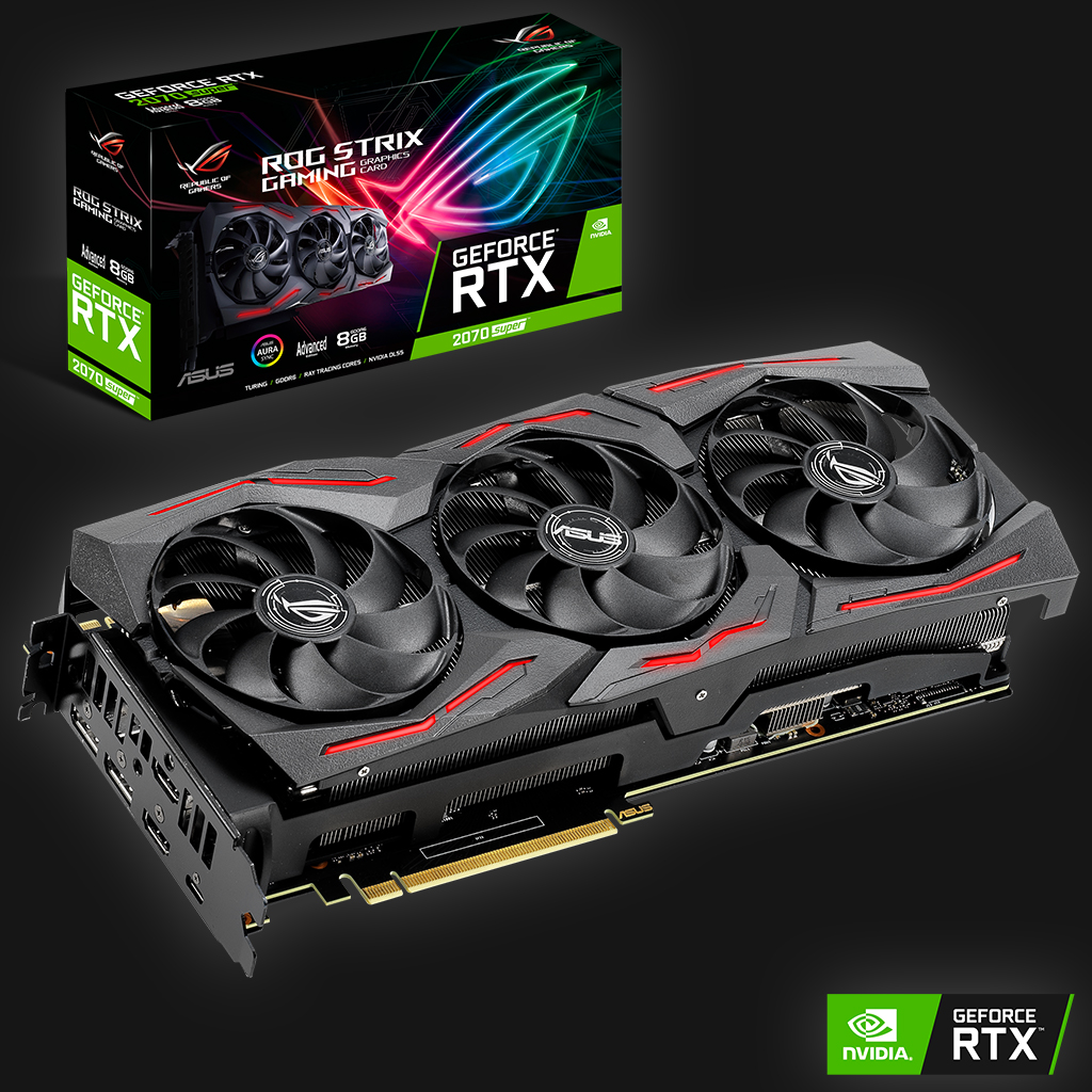 Asus GeForce® RTX 2070S 8GB ROG Strix