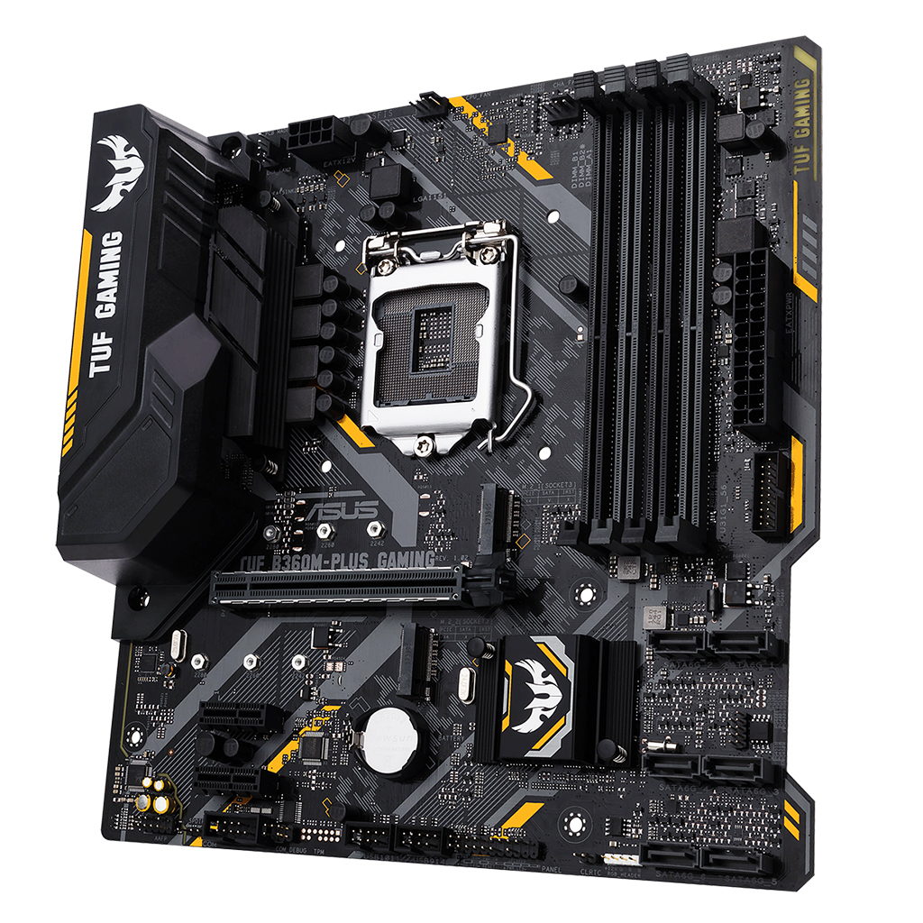 Asus B365MPLUS TUF Gaming Bundkort