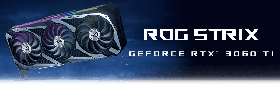 ASUS GeForce RTX 3060 Ti ROG Strix grafikkort