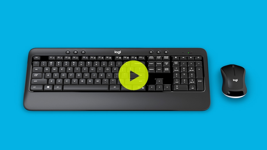 til stede hat Prøve Logitech® MK540 Advanced (Trådløst keyboard & mus)