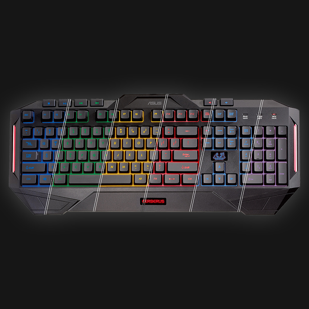 Demo Asus Cerberus Mkii Rgb Gaming Keyboard