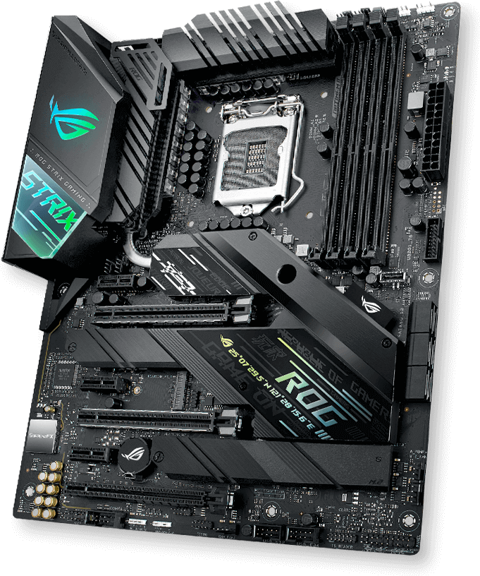 chef lancering pålægge Asus Z490-F ROG Strix Gaming bundkort