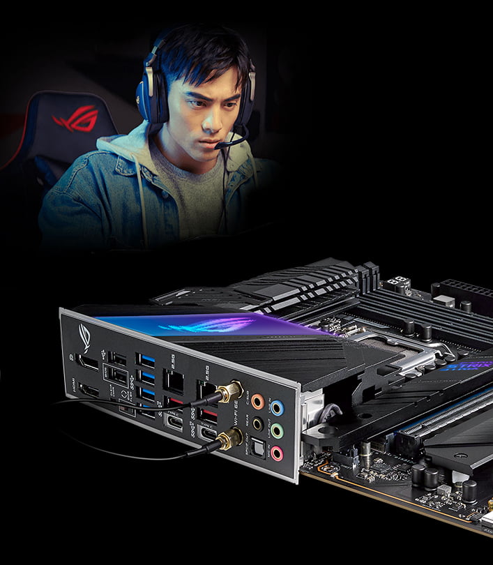 ASUS ROG Strix Z590-E Gaming bundkort