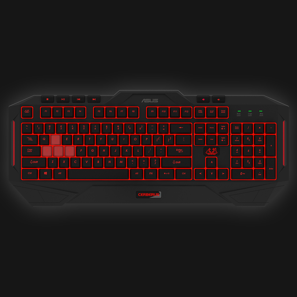 Asus Cerberus Mkii Rgb Gaming Keyboard