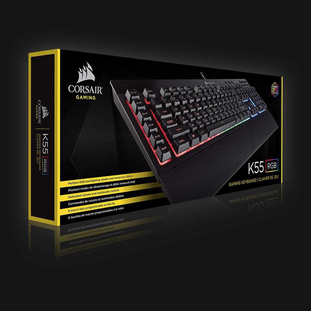 Corsair K55 Rgb Gaming Keyboard Anbefales