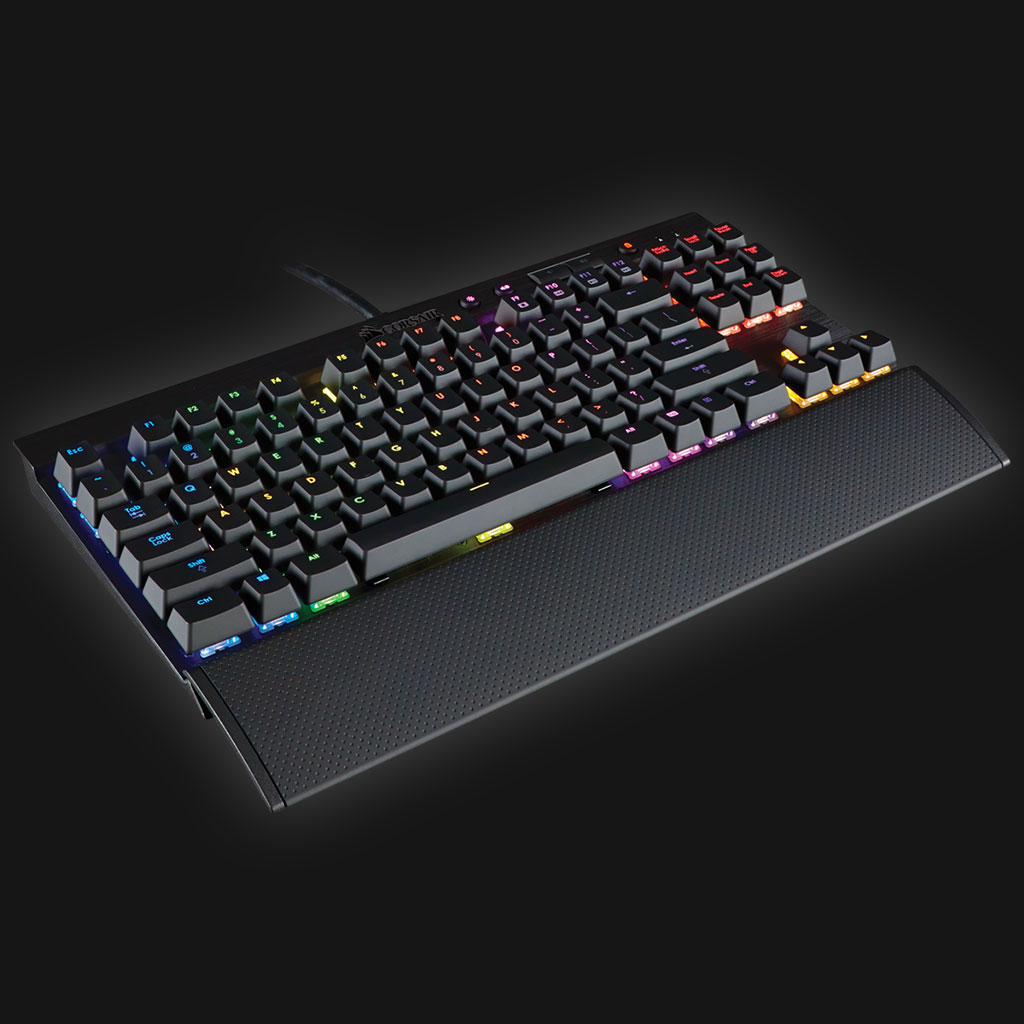 Corsair K65 RGB Illuminated Mekanisk Gaming Keyboard Cherry MX Red