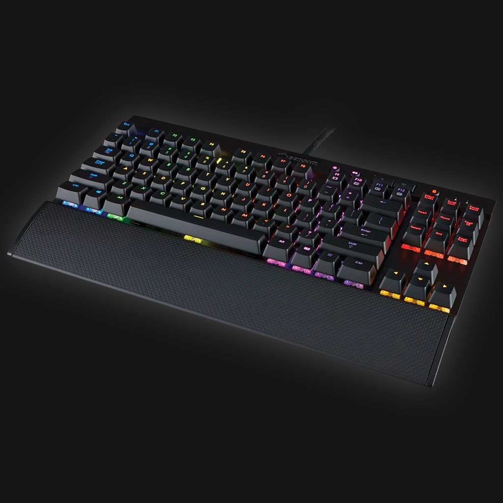 Corsair K65 RGB Illuminated Mekanisk Gaming Keyboard Cherry MX Red