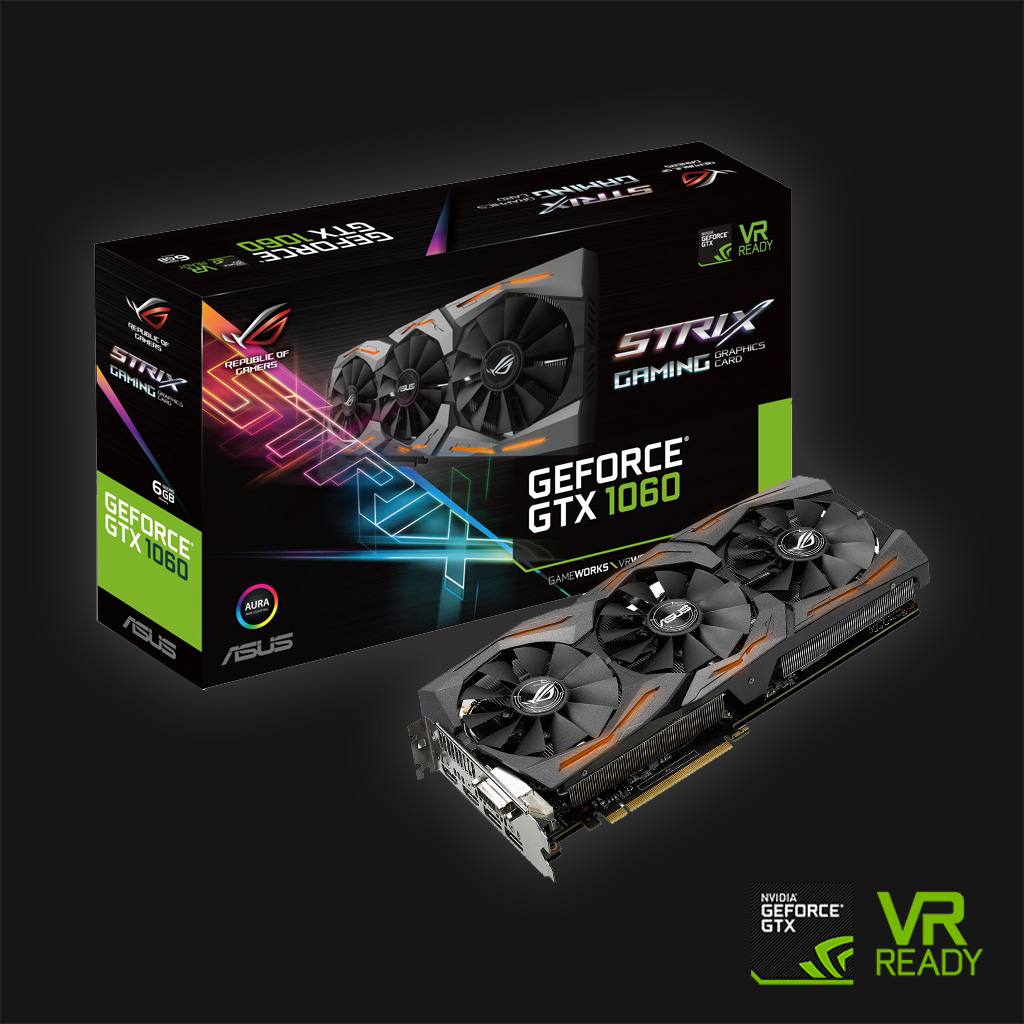 Asus GeForce GTX 1060 6GB STRIX
