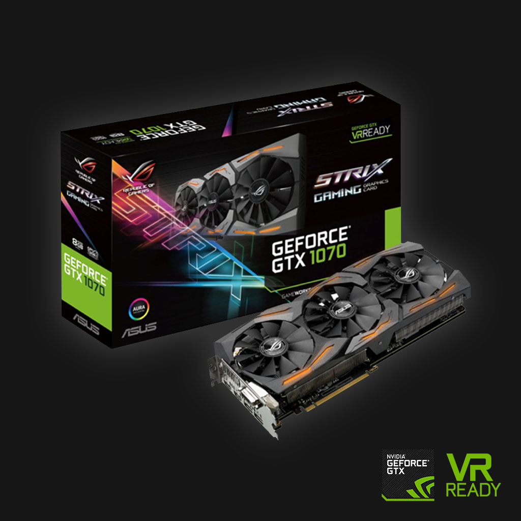 Asus Geforce Gtx 1070 Strix 8gb
