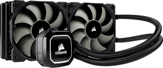 Corsair H100x 240mm