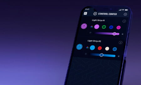 Juster lyset på Elgato Light Strip på din smartphone