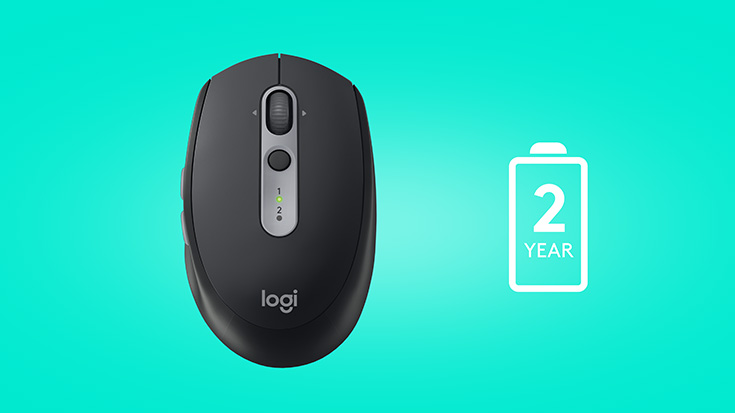 Logitech M590 giver dig op til 2 års batterilevetid