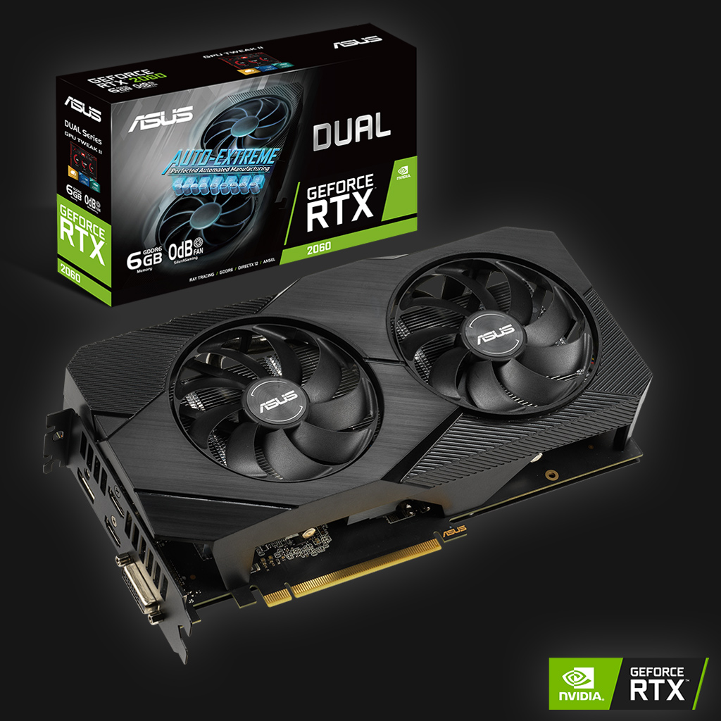 Asus GeForce® RTX 2060 6GB Dual EVO