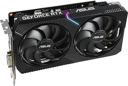 Nu at tilbagetrække Bane Asus GeForce® RTX 2070 8GB Dual MINI